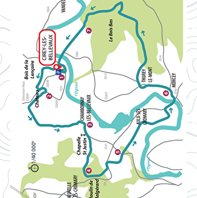 Entre Abbaye et Châteaux