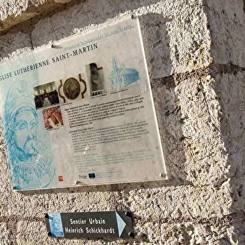 Le sentier Heinrich Schickhardt - MONTBELIARD