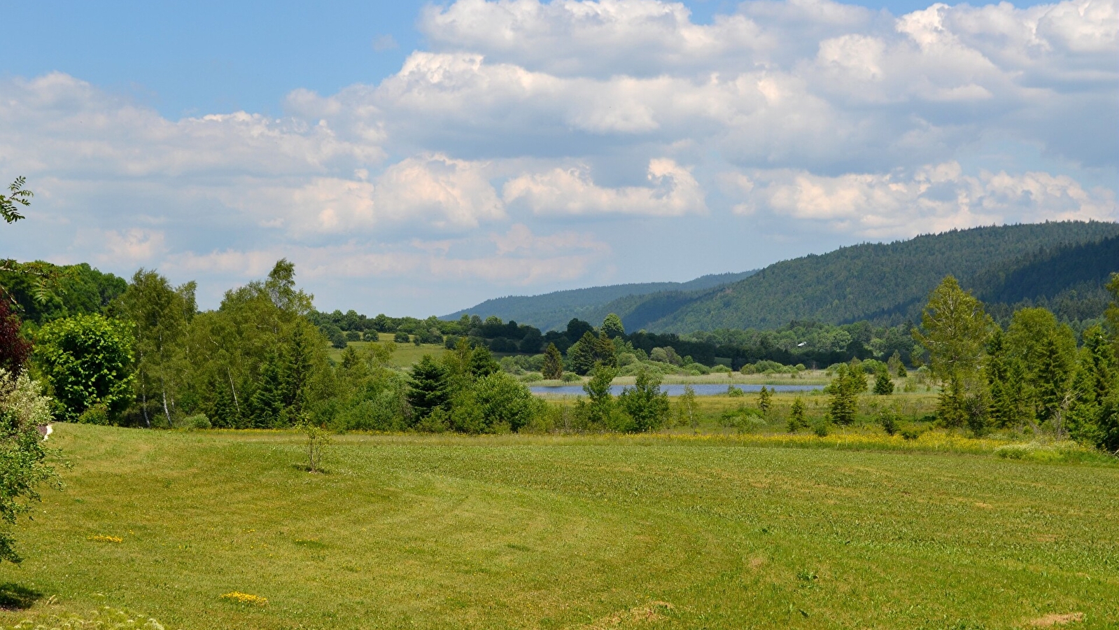 Lac des Rouges-Truites et Lac à la Dame