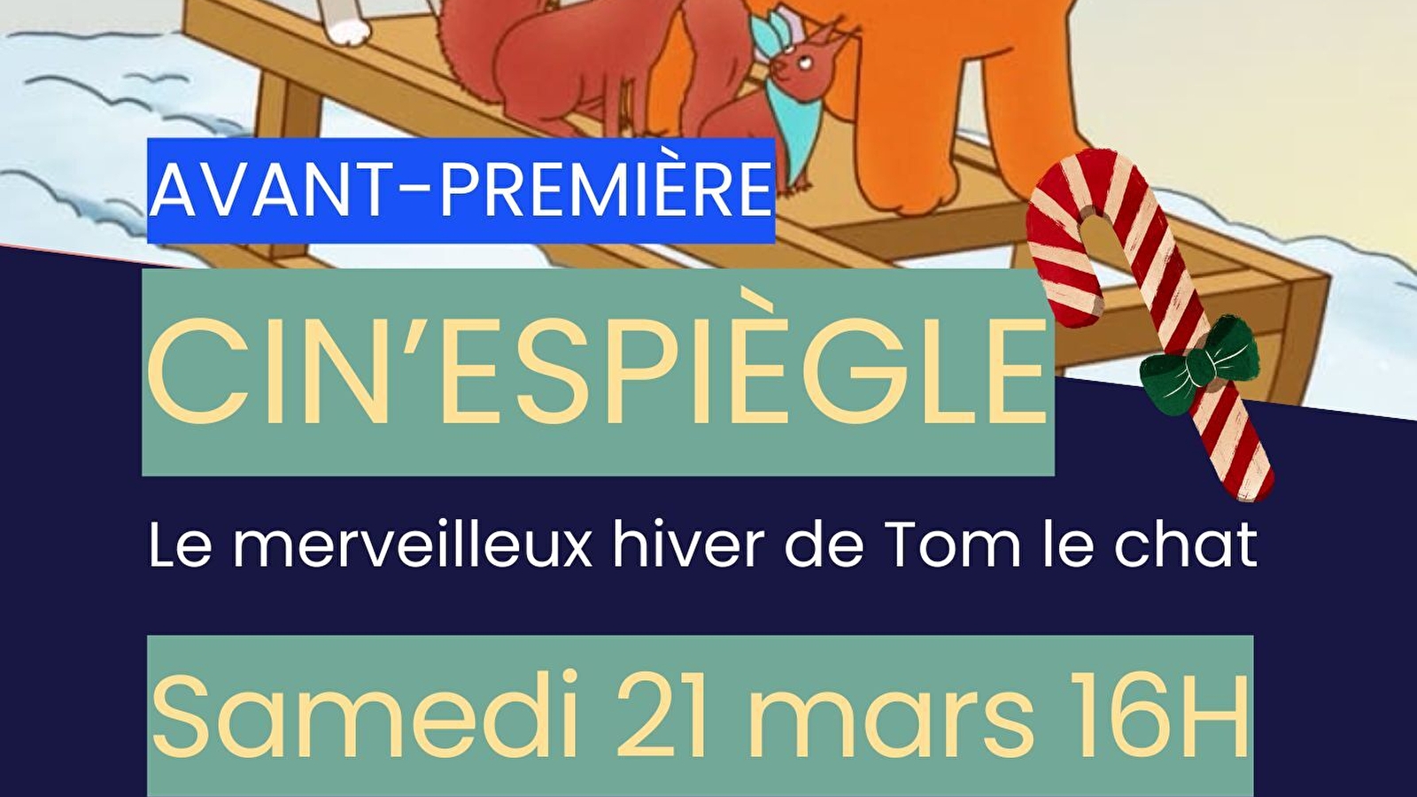 Cin'espiègle : Le merveilleux hiver de Tom le chat