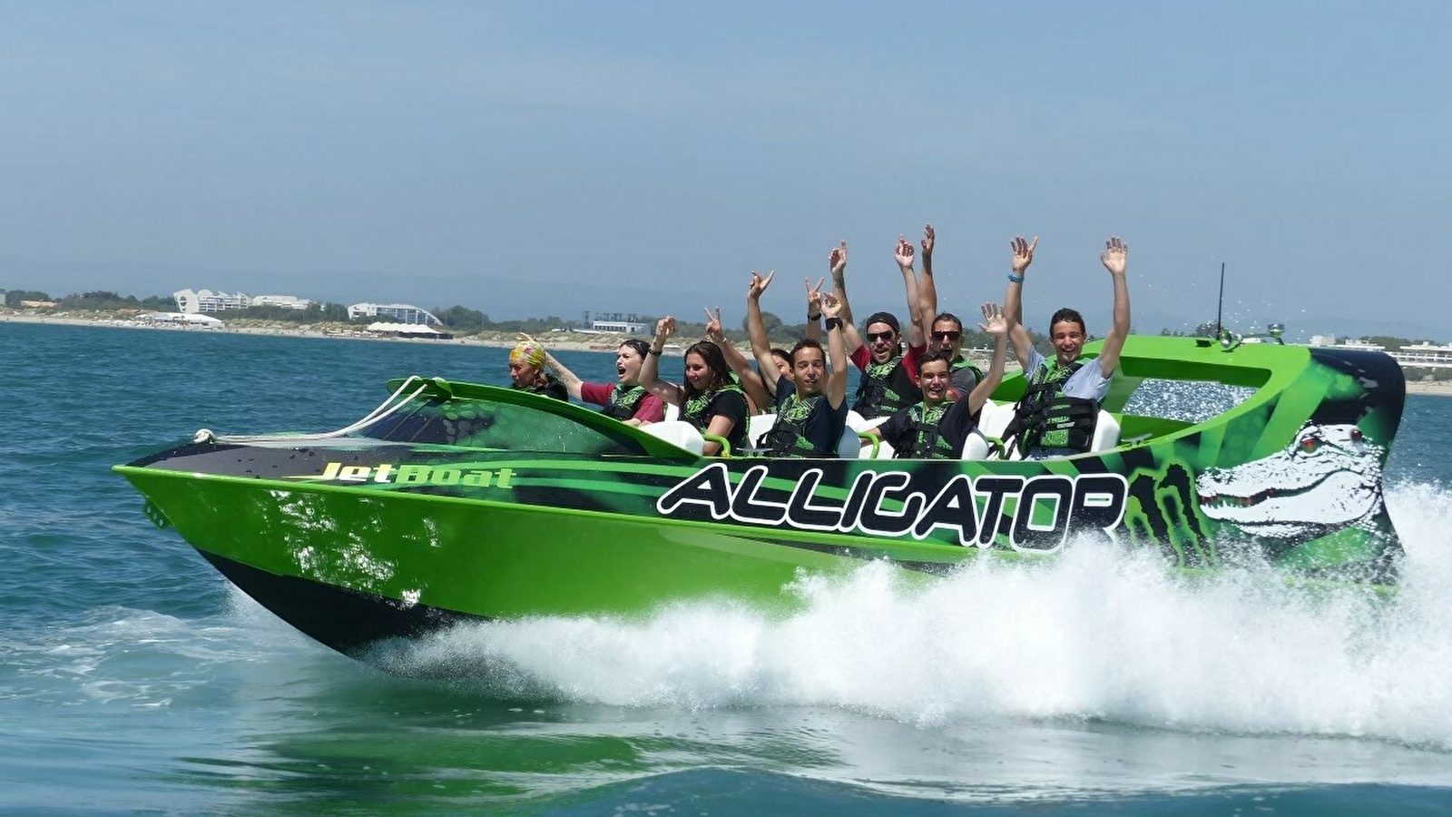 Jet Boat Alligator 