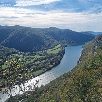 Falaise de Chatillon - Maquis de l'Ain, camp de Chalours - CORVEISSIAT
