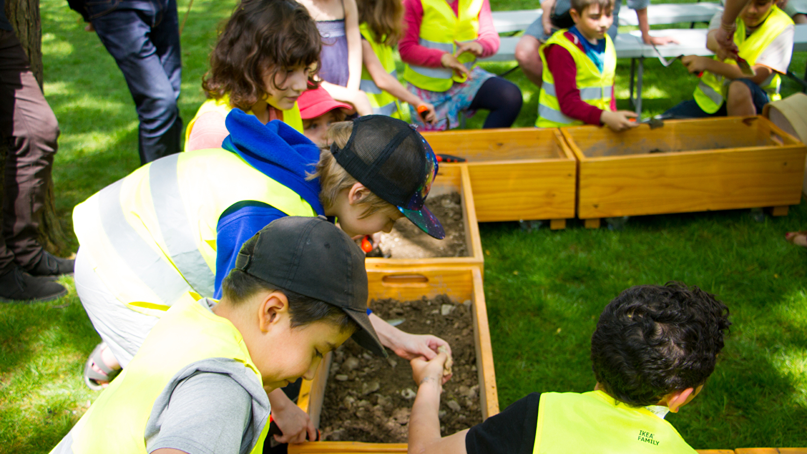 Archéologues en herbe