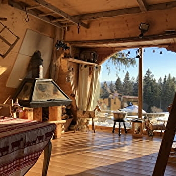 Hutte en bois de la Champagne - LES HOPITAUX-NEUFS